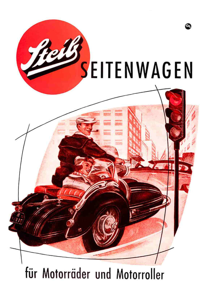 Steib Seitenwagen Prospekt, Buchcover