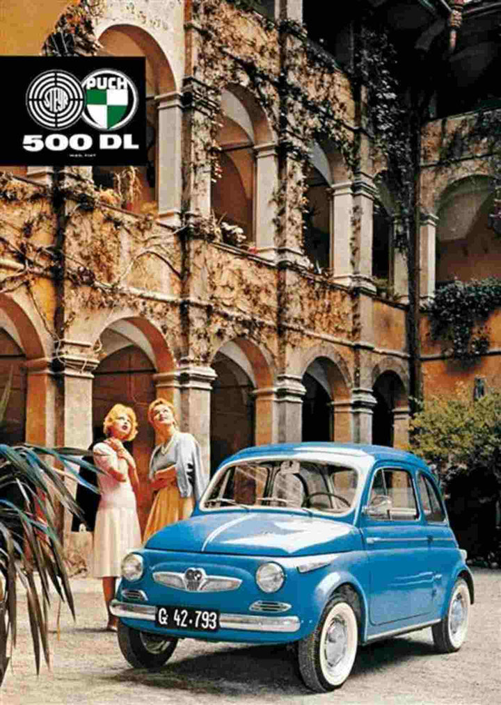 Puch 500 DL Poster, Poster-Motiv