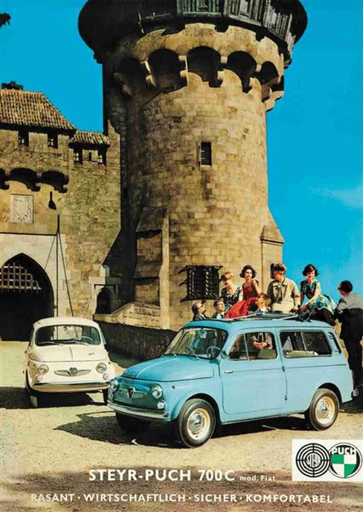 Puch 700 C Poster, Poster-Motiv