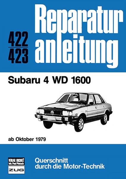 Subaru 4 WD 1600 - Reparaturbuch - gedrucktes Buch zum Bestpreis! - verwuester.net