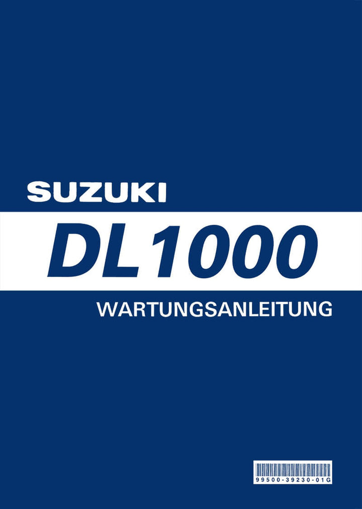 Suzuki DL1000 Reparaturanleitung, Buchcover
