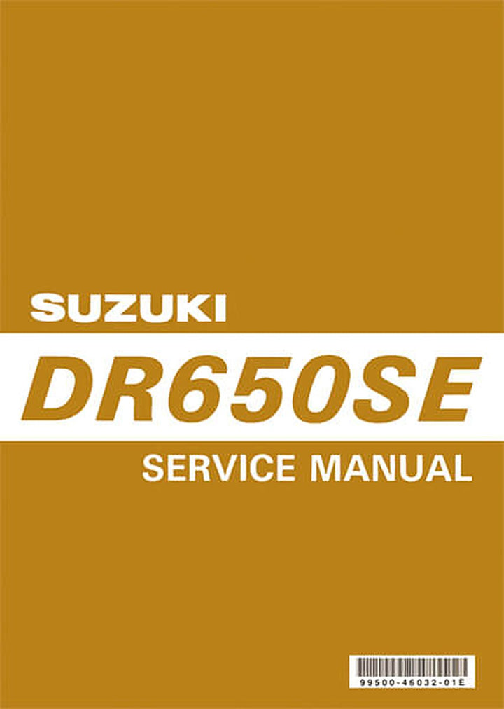 Suzuki DR650SE Service Manual, Buchcover