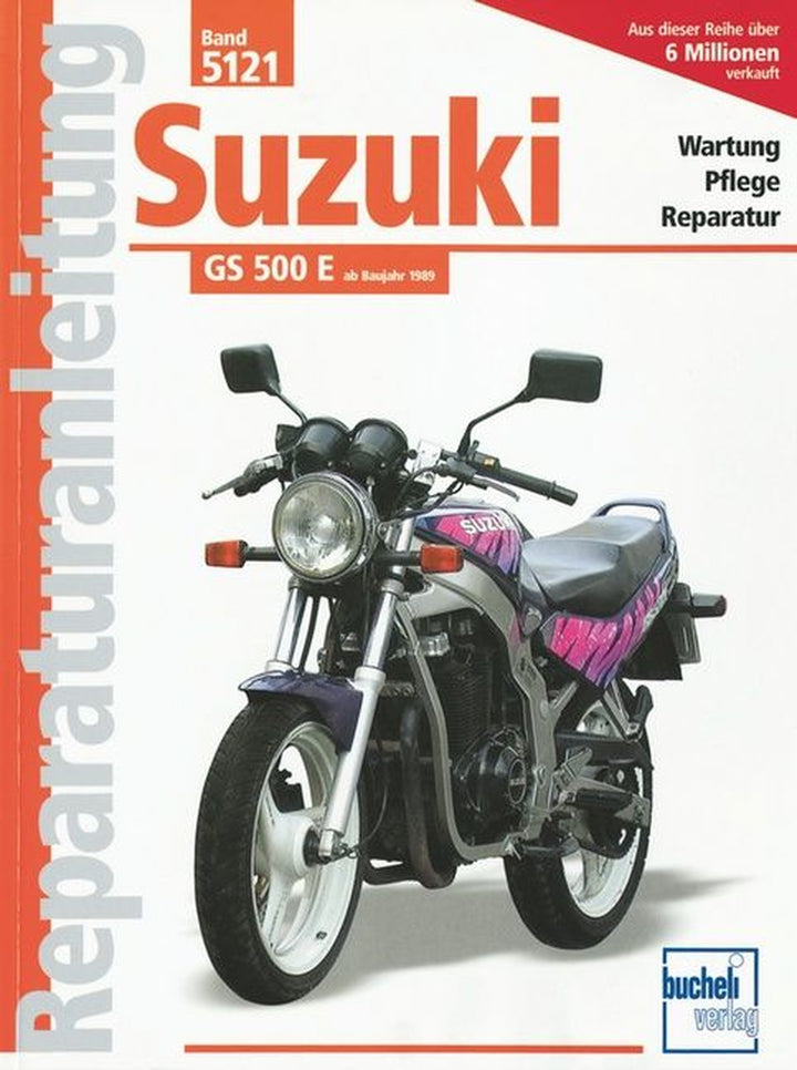 Suzuki GS500E Reparaturanleitung, Buchcover