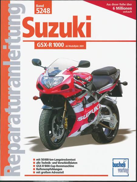 Suzuki GSX-R1000 Reparaturanleitung - gedrucktes Buch zum Bestpreis! - verwuester.net
