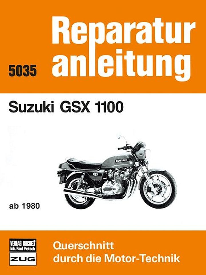 Suzuki GSX1100 Reparaturanleitung, Buchcover