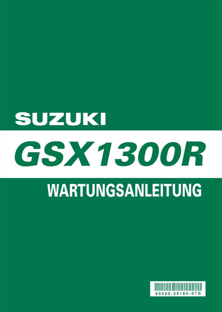 Suzuki GSX1300R Reparaturanleitung, Buchcover