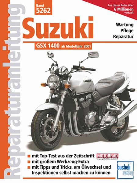 Suzuki GSX1400 Reparaturanleitung - gedrucktes Buch zum Bestpreis! - verwuester.net
