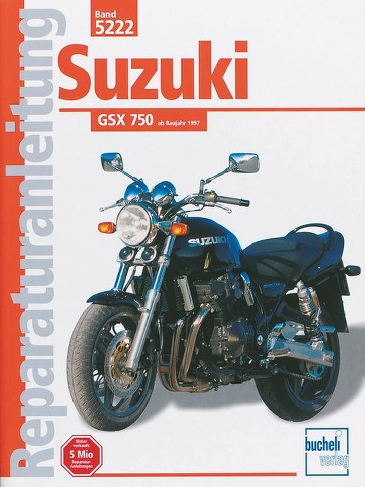 Suzuki GSX750 Reparaturanleitung, Buchcover