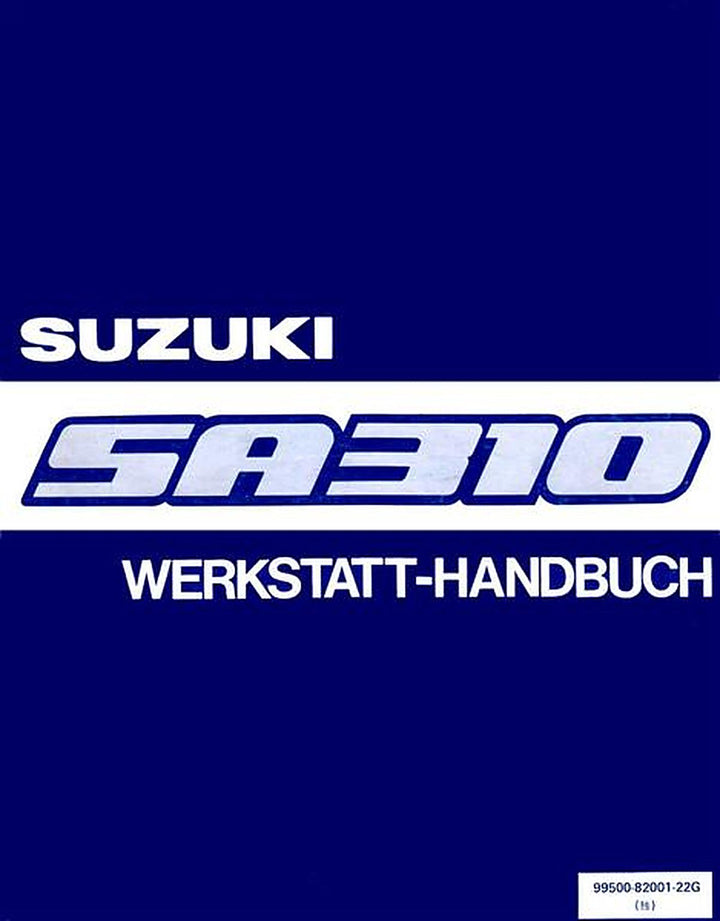 Suzuki SA310 Werkstatthandbuch, Buchcover