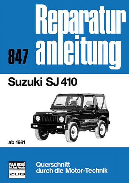 Suzuki SJ 410 ab 1981 - Reparaturbuch - gedrucktes Buch zum Bestpreis! - verwuester.net