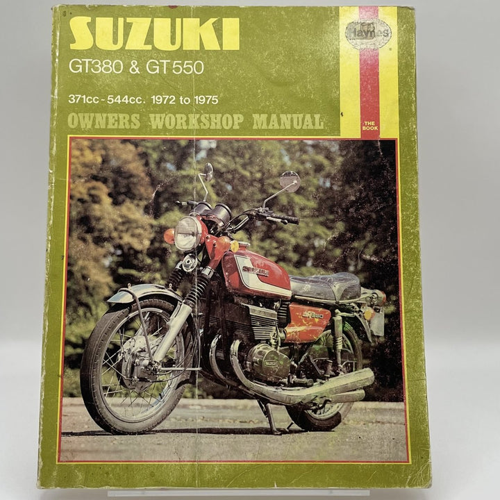Suzuki Gt 380 and Gt 550 3 Cylinder Models Owners Workshop Manual
