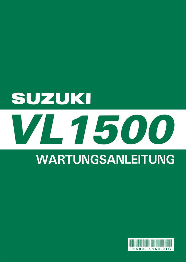 Suzuki VL1500 Reparaturanleitung, Buchcover