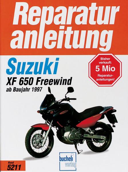 Suzuki XF650 Freewind Reparaturanleitung - gedrucktes Buch zum Bestpreis! - verwuester.net