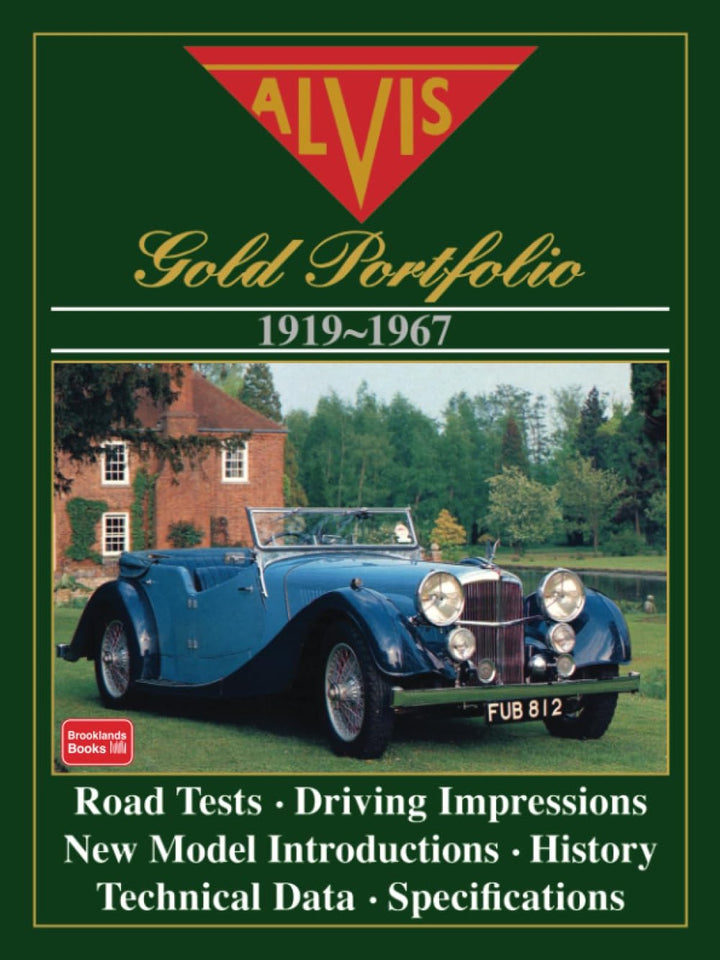 The Alvis Road Test Book - The Alvis Gold Portfolio, 1919-67 - gedrucktes Buch zum Bestpreis! - verwuester.net