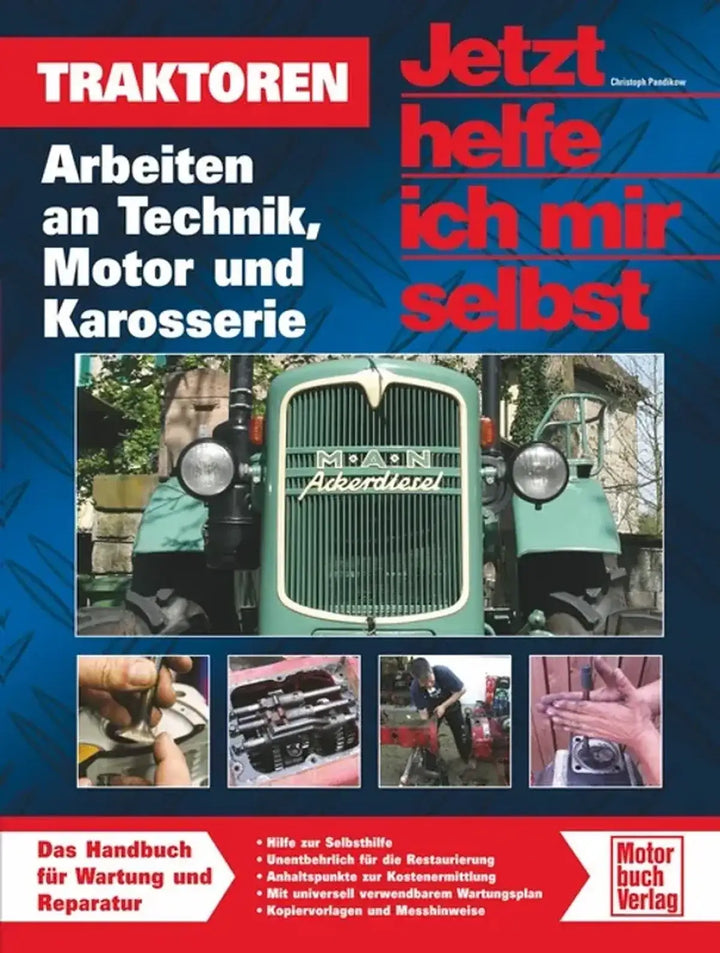 Traktoren Reparaturanleitung und Werkstatthandbuch - gedrucktes Buch zum Bestpreis! - verwuester.net