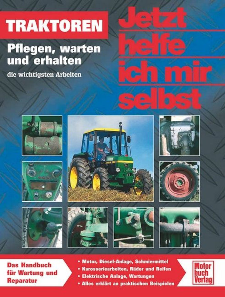 Traktoren - Pflegen, warten und erhalten Reparaturbuch, Buchcover
