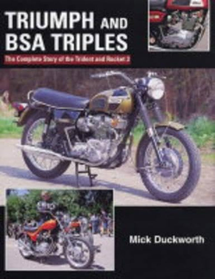 Triumph and BSA Triples - The Complete Story - gedrucktes Buch zum Bestpreis! - verwuester.net