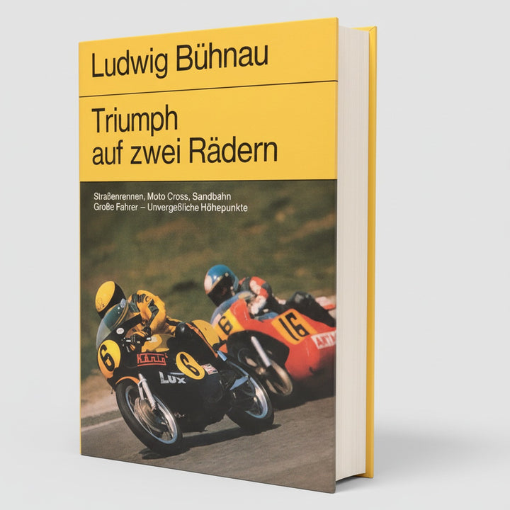 Triumph auf zwei Rädern, Buchcover