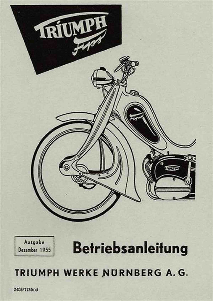 Triumph Fips Standard Export Bedienungsanleitung, Buchcover