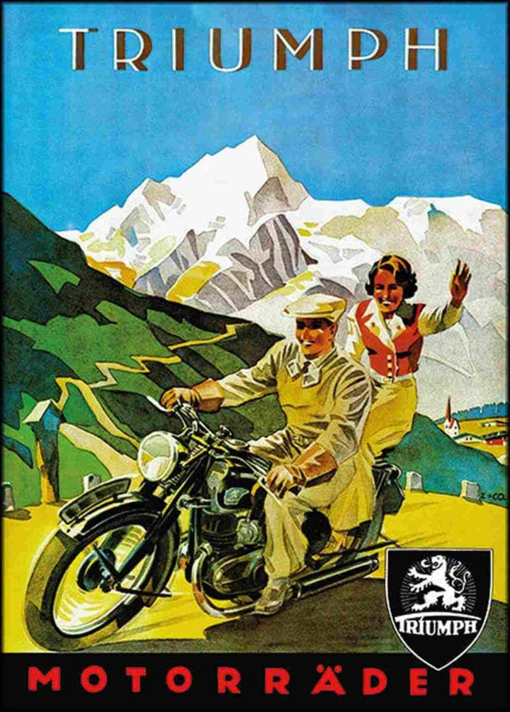 Triumph Poster, Poster-Motiv