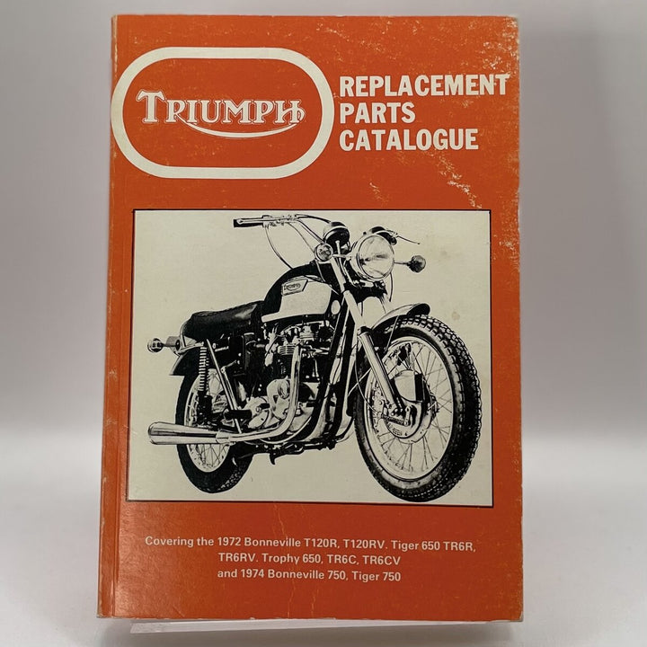 Triumph Replacement Parts - gedrucktes Buch zum Bestpreis! - verwuester.net