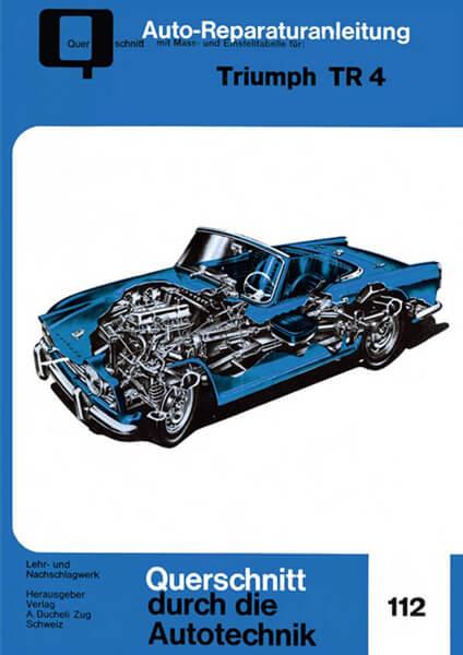 Triumph TR 4 - Reparaturbuch - gedrucktes Buch zum Bestpreis! - verwuester.net