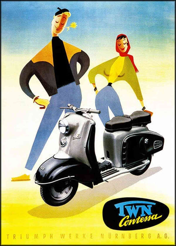 Triumph TWN Contessa Poster, Poster-Motiv