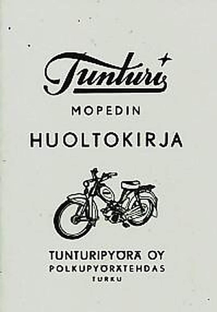 Tunturi PL 34 und PL 38 mit Puch Motor – Betriebsanleitung, Buchcover