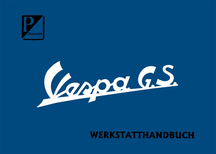Vespa GS Werkstatthandbuch, Buchcover