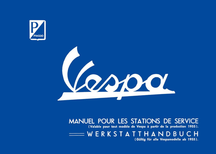 Vespa Werkstatthandbuch 1955-1966, Buchcover