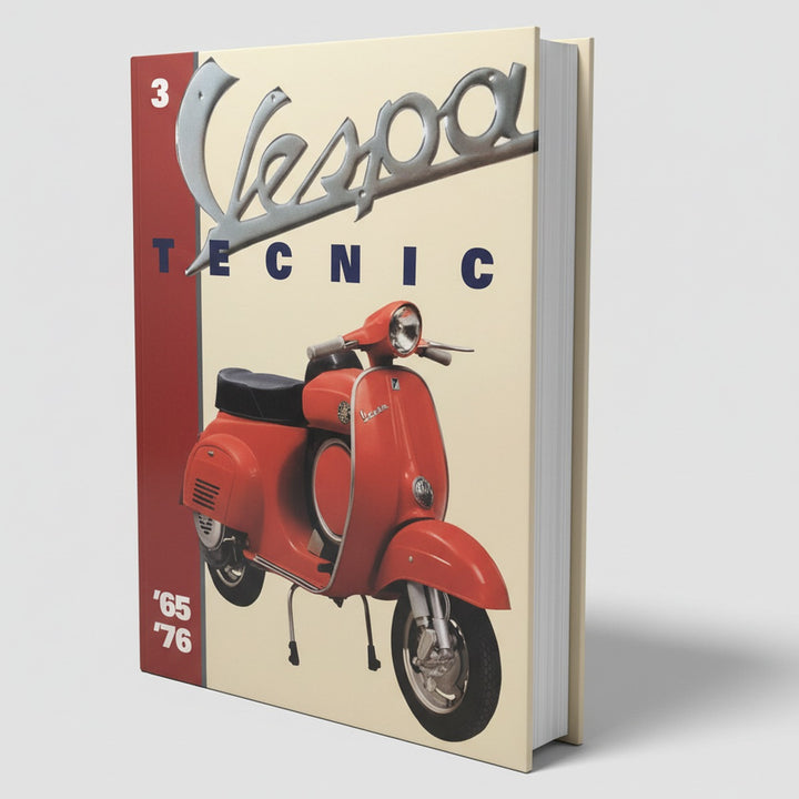Vespa Tecnica 3 - 1965-1976, Buchcover