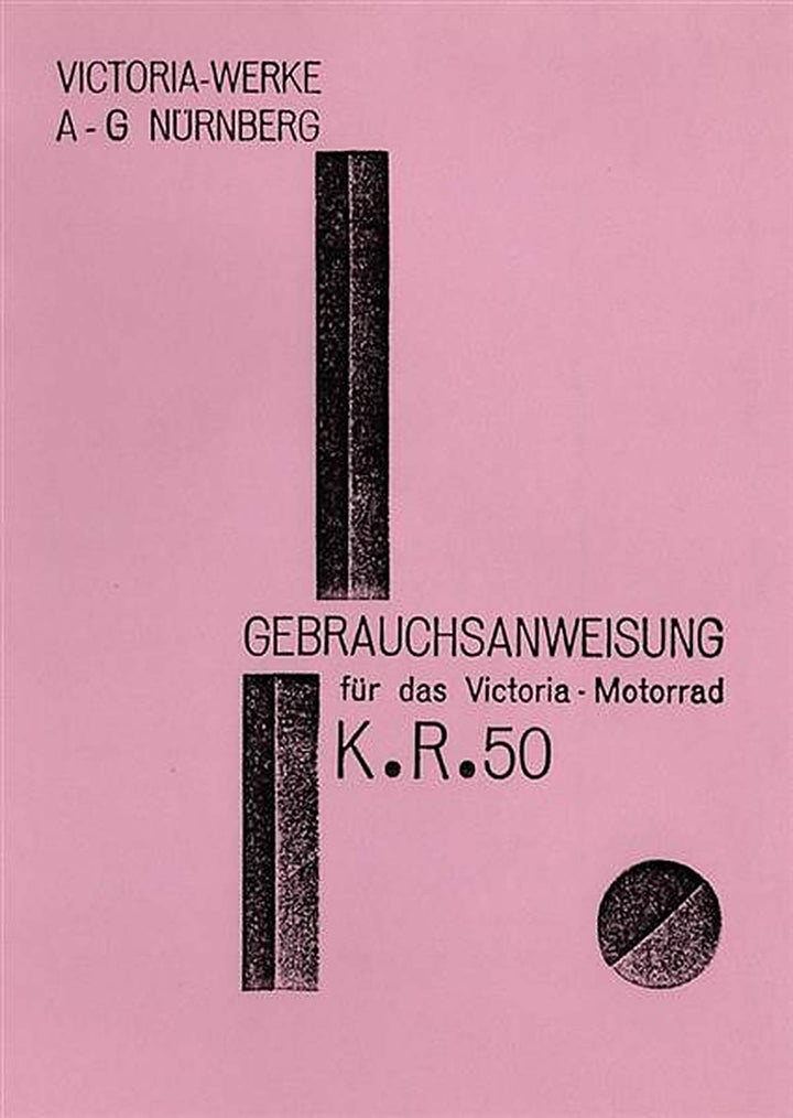 Victoria KR50 Betriebsanleitung, Buchcover