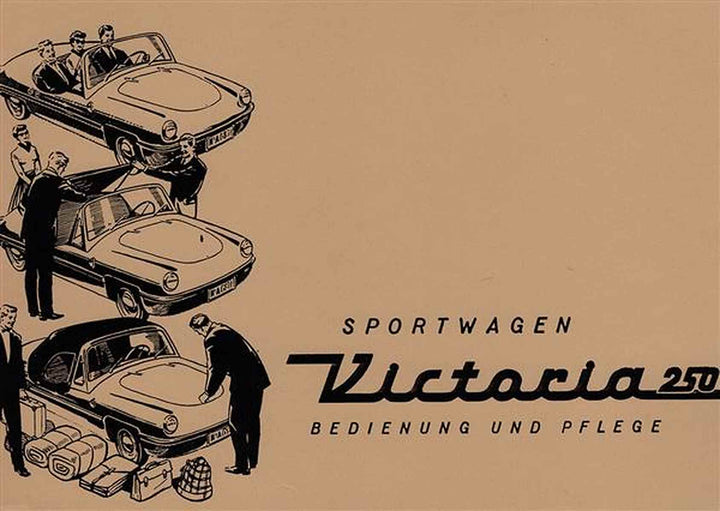 Victoria Spatz Betriebsanleitung, Buchcover