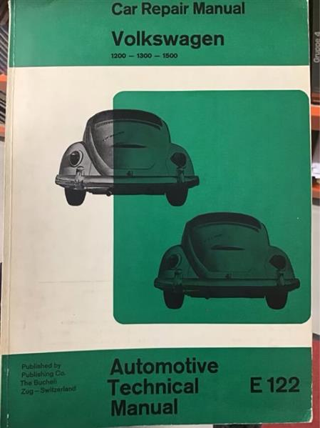 Volkswagen Car Repair Manual 1200 - 1300 - 1500 - gedrucktes Buch zum Bestpreis! - verwuester.net