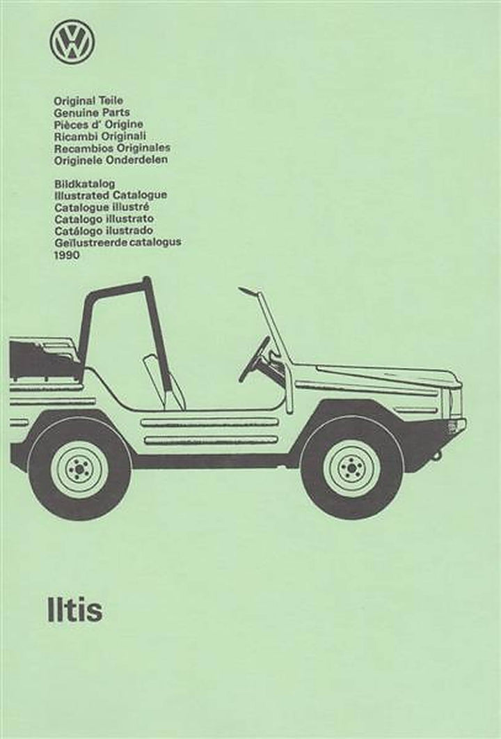 VW Iltis Original Teile - Bildkatalog, Buchcover