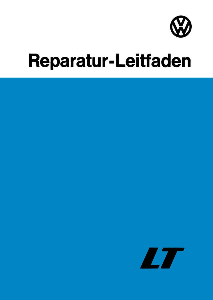 VW LT Reparaturanleitung, Buchcover