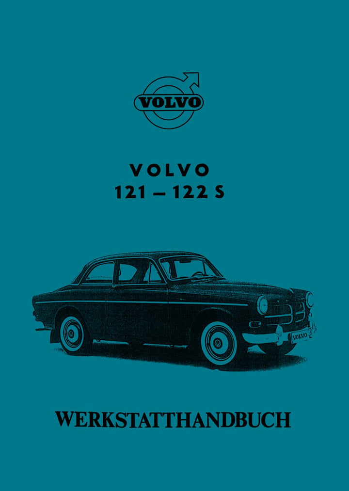 Volvo 121 - 122S Werkstatthandbuch, Buchcover