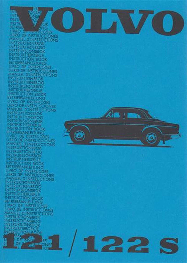Volvo 121 und 122 S, Betriebsanleitung, Buchcover