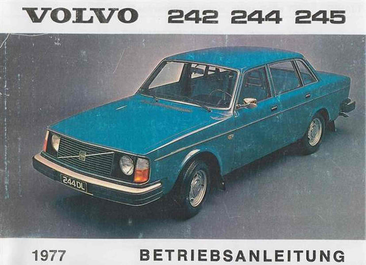 Volvo 242, 244 und 245, Betriebsanleitung, Buchcover