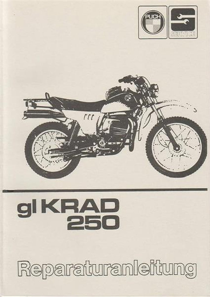Rotax 250 ccm Drehschiebermotor Reparaturanleitung, Titelseite