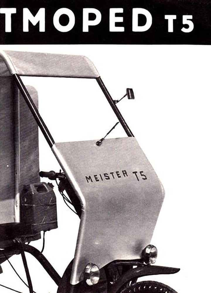 Meister 3-Rad Transportmoped T 5, Prospekt, Titelseite