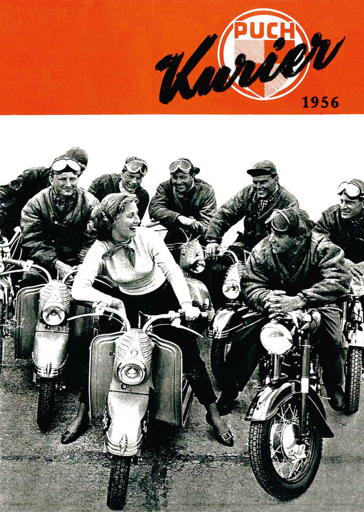 Puch-Kurier 1956, Titelseite
