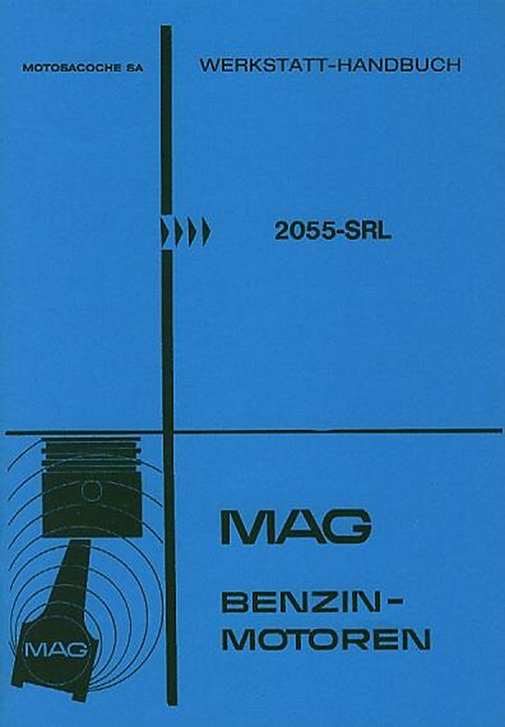 MAG 2055-SRL Werkstatt-Handbuch, Titelseite