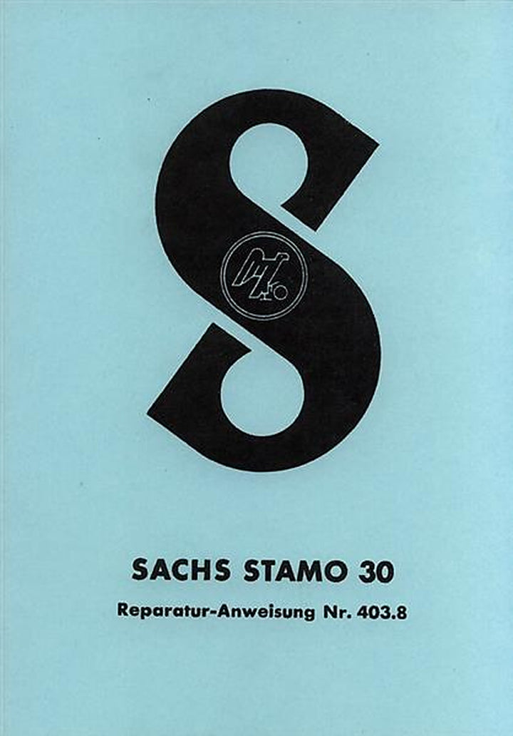 Sachs Stationärmotor Stamo 30 Reparaturanleitung, Titelseite