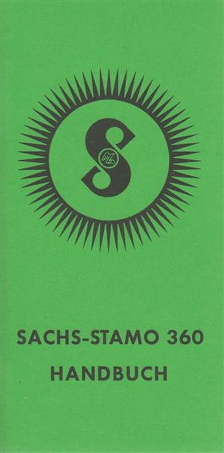 Sachs Stamo 360, Handbuch, Titelseite