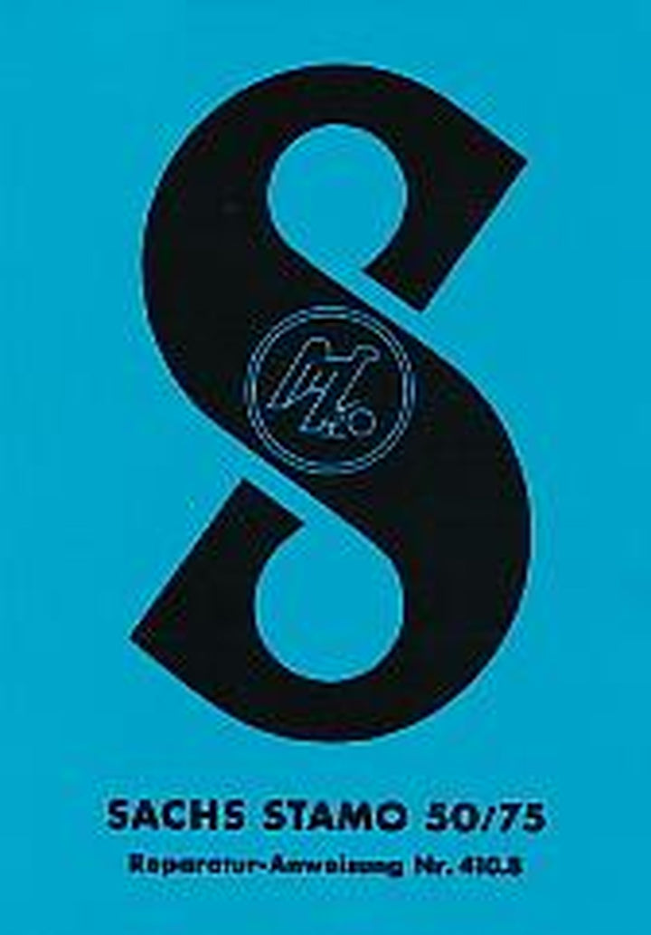 Sachs Stamo 50 und 75, Reparaturanleitung, Titelseite