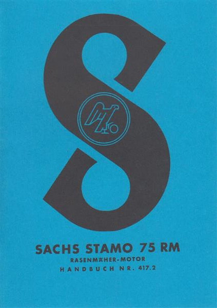 Sachs Stamo 75 RM Handbuch, Titelseite