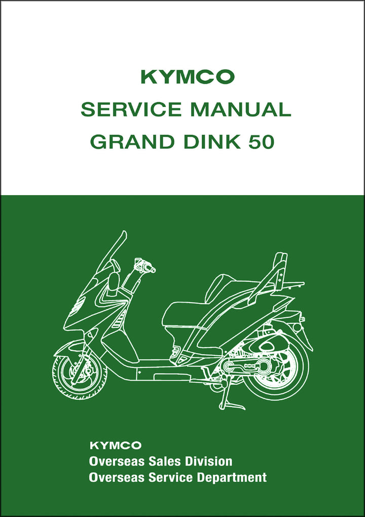 Kymco Grand Dink 50 Service Manual