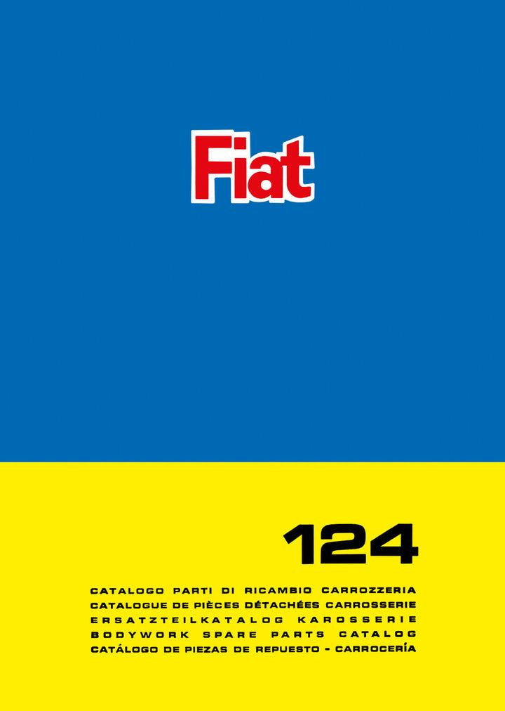 Fiat 124 Karosserie Ersatzteilkatalog