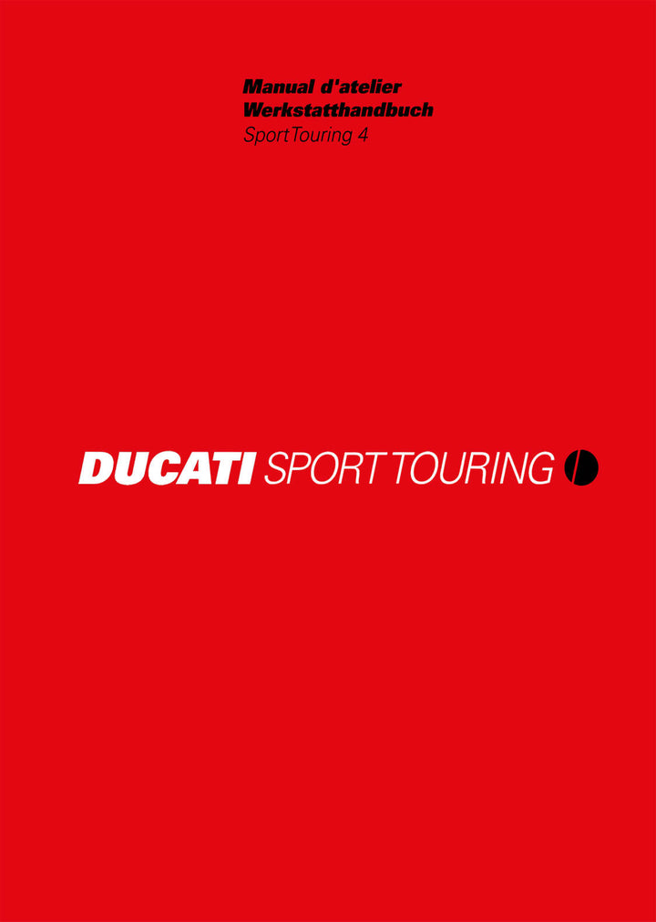 Ducati SportTouring ST4 MY1999 Werkstatthandbuch